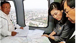 PM confident flood would recede after Monday